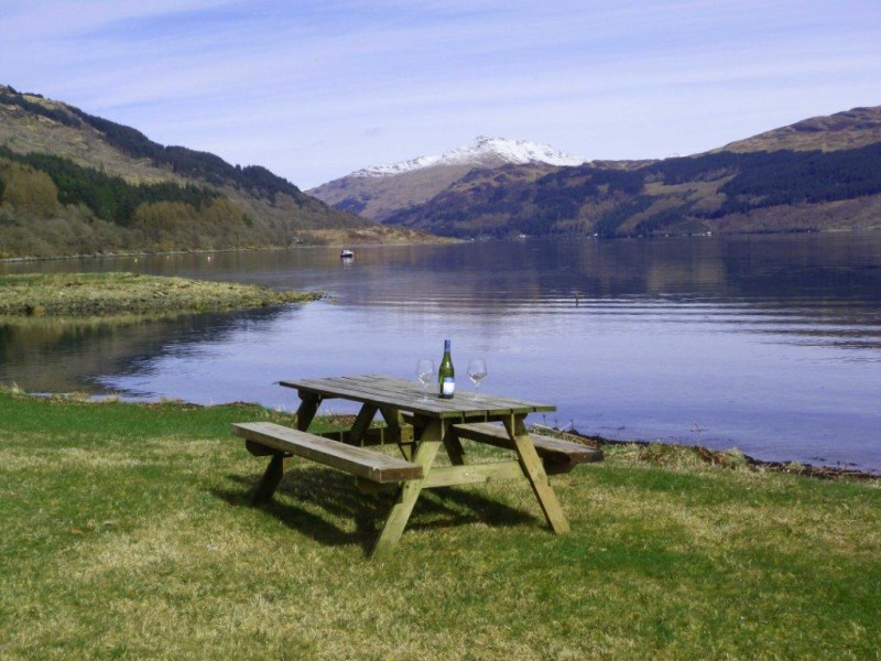 Lawn by Loch Goil