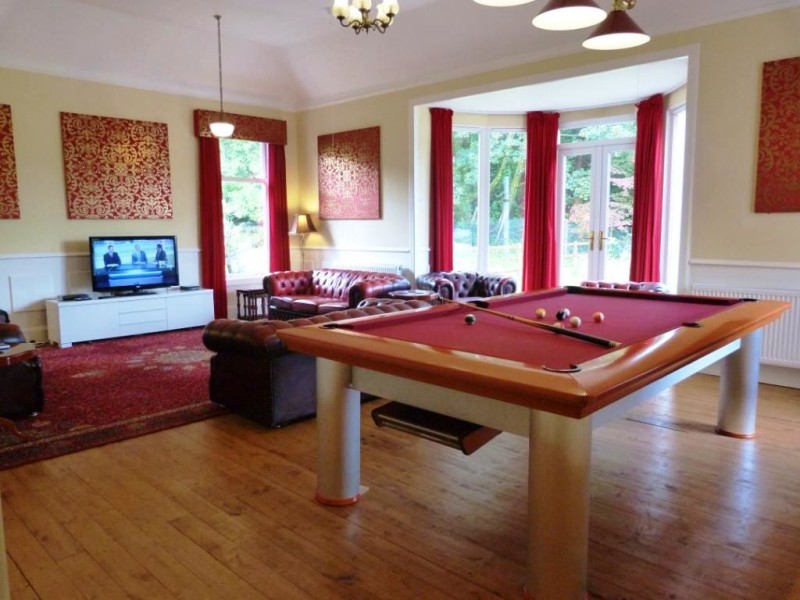 Family room with Loch Goil Views